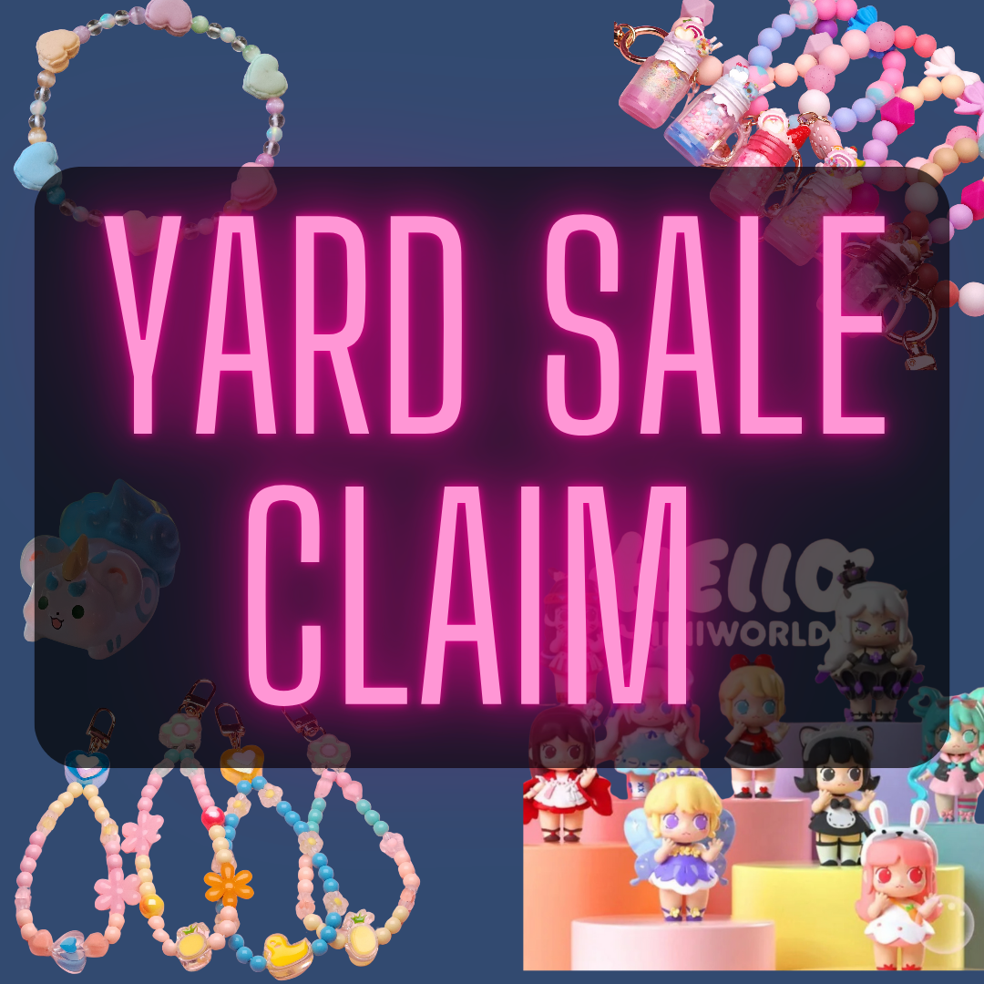 Yard Sale Claim- Specify items in Cart, under additional comments