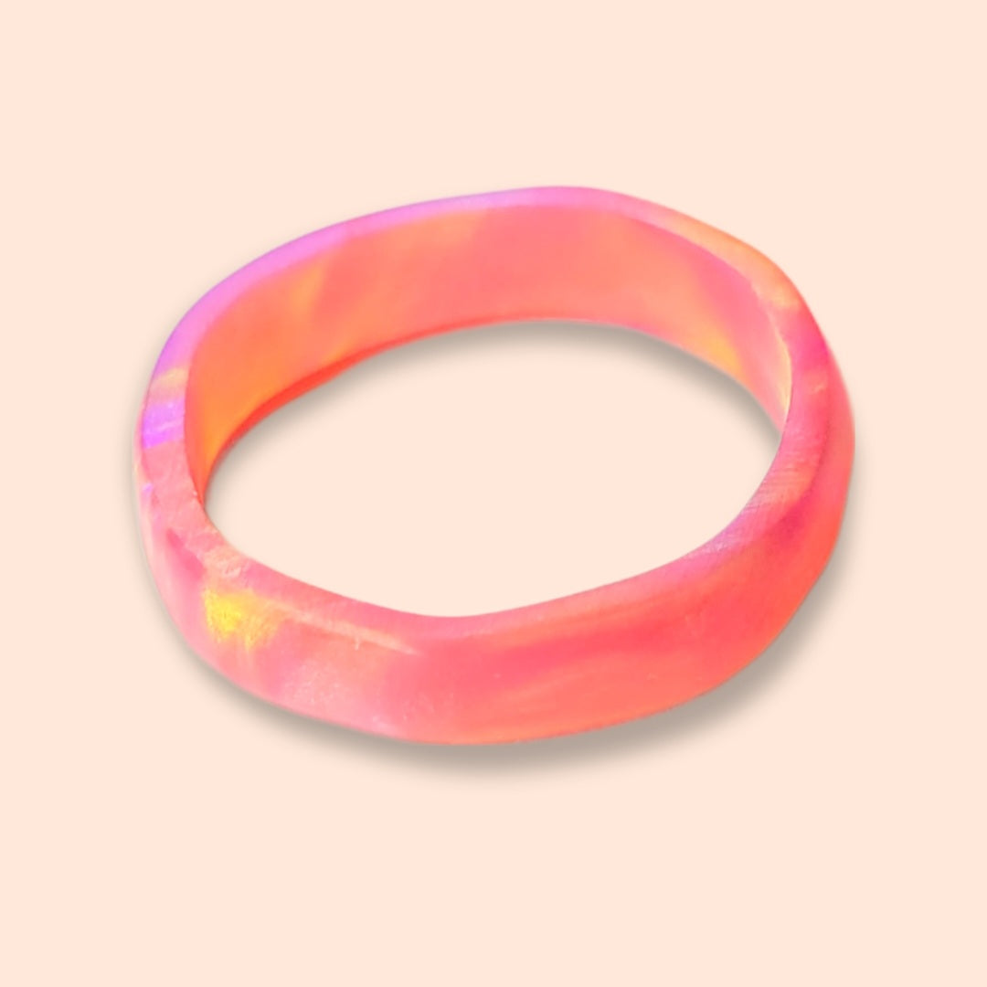 Lab Created Opal Ring
