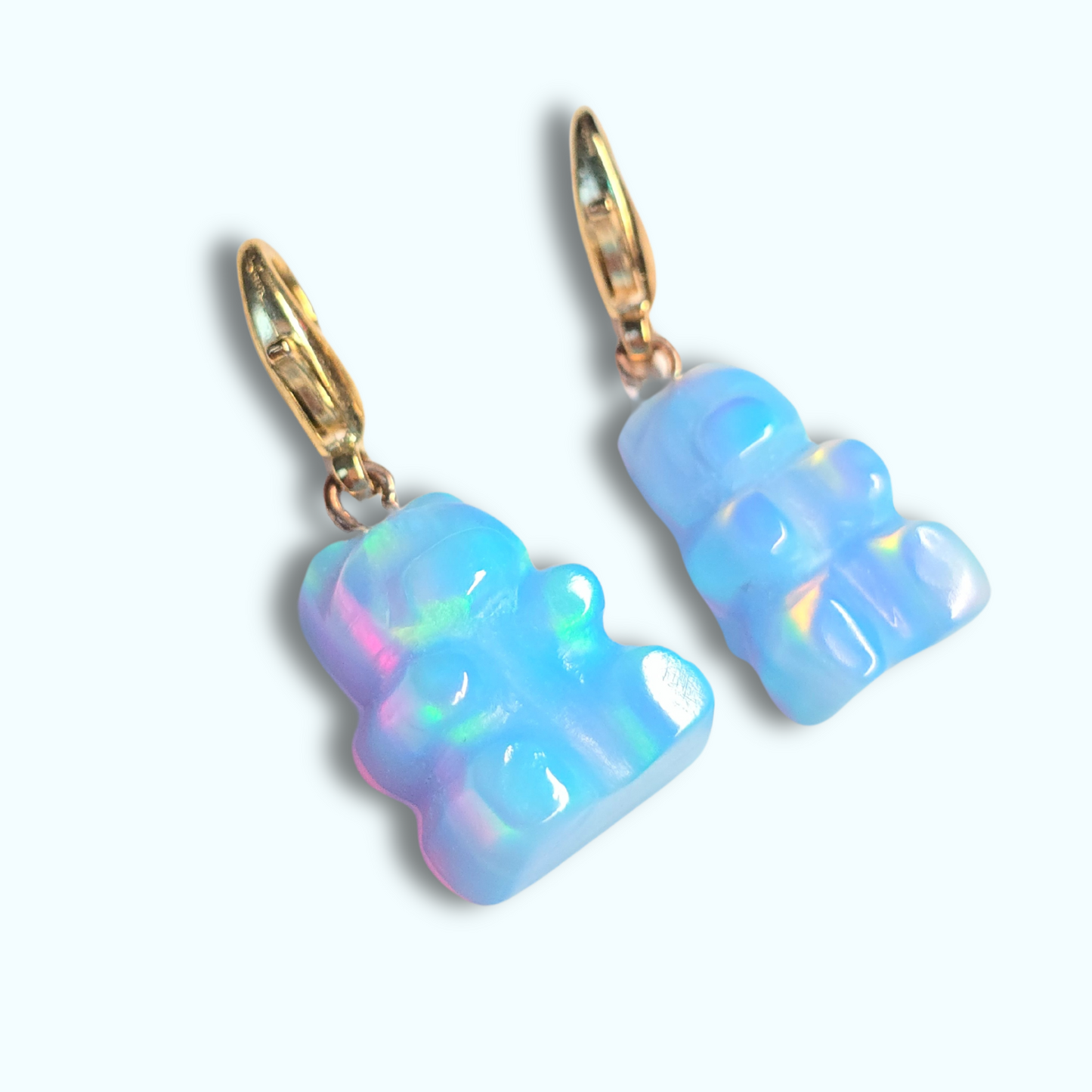 Lab Created Opal Gummy Bear Charm