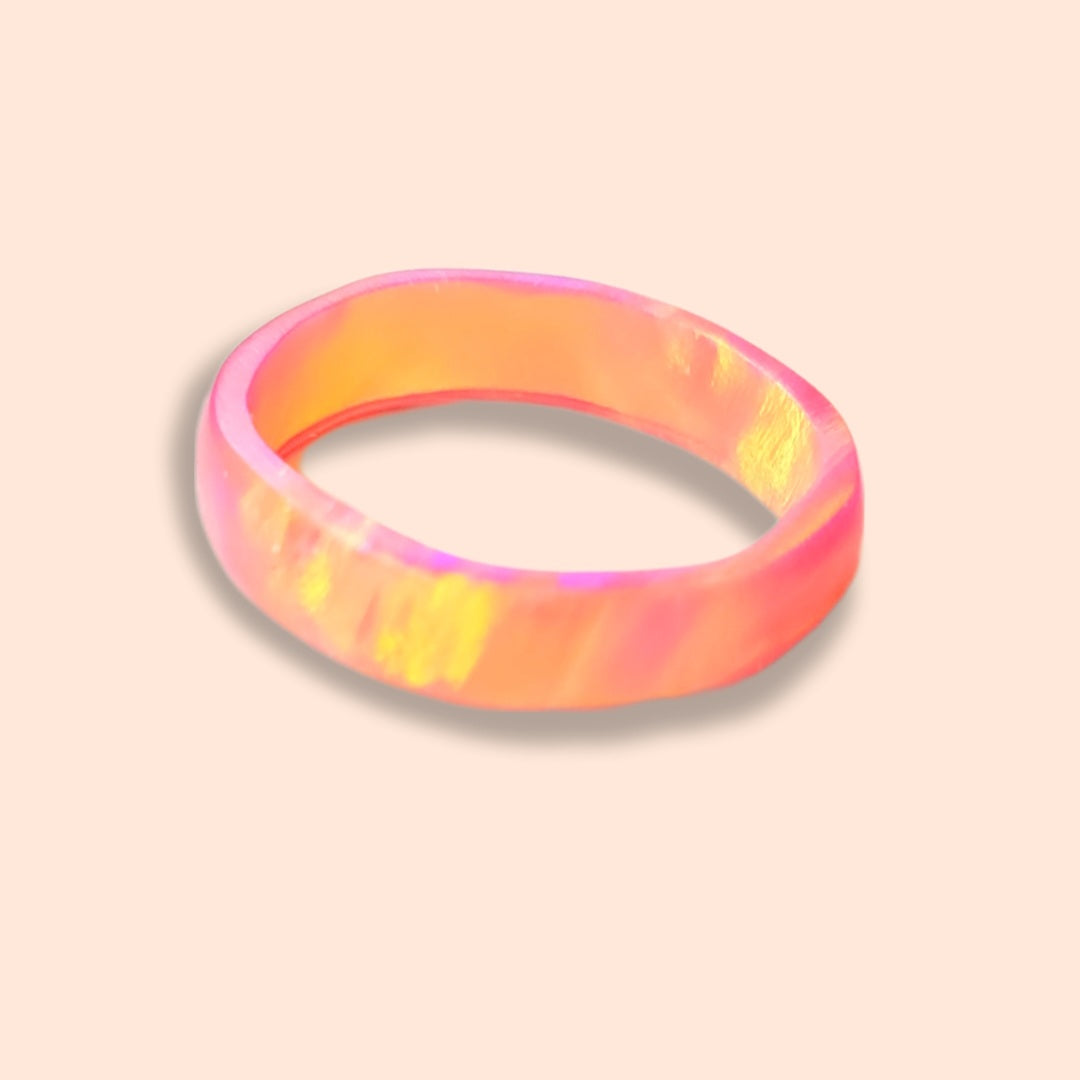 Lab Created Opal Ring
