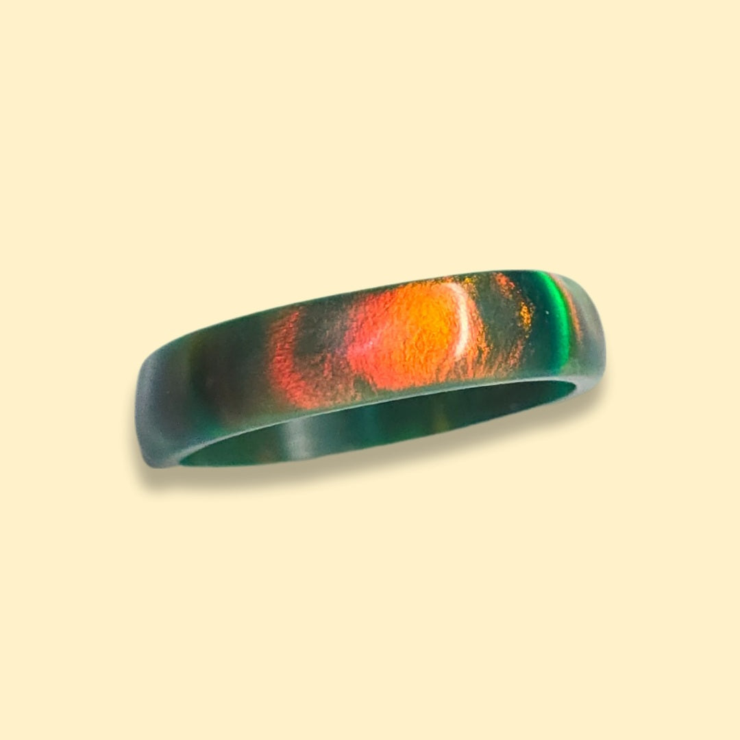 Lab Created Opal Ring