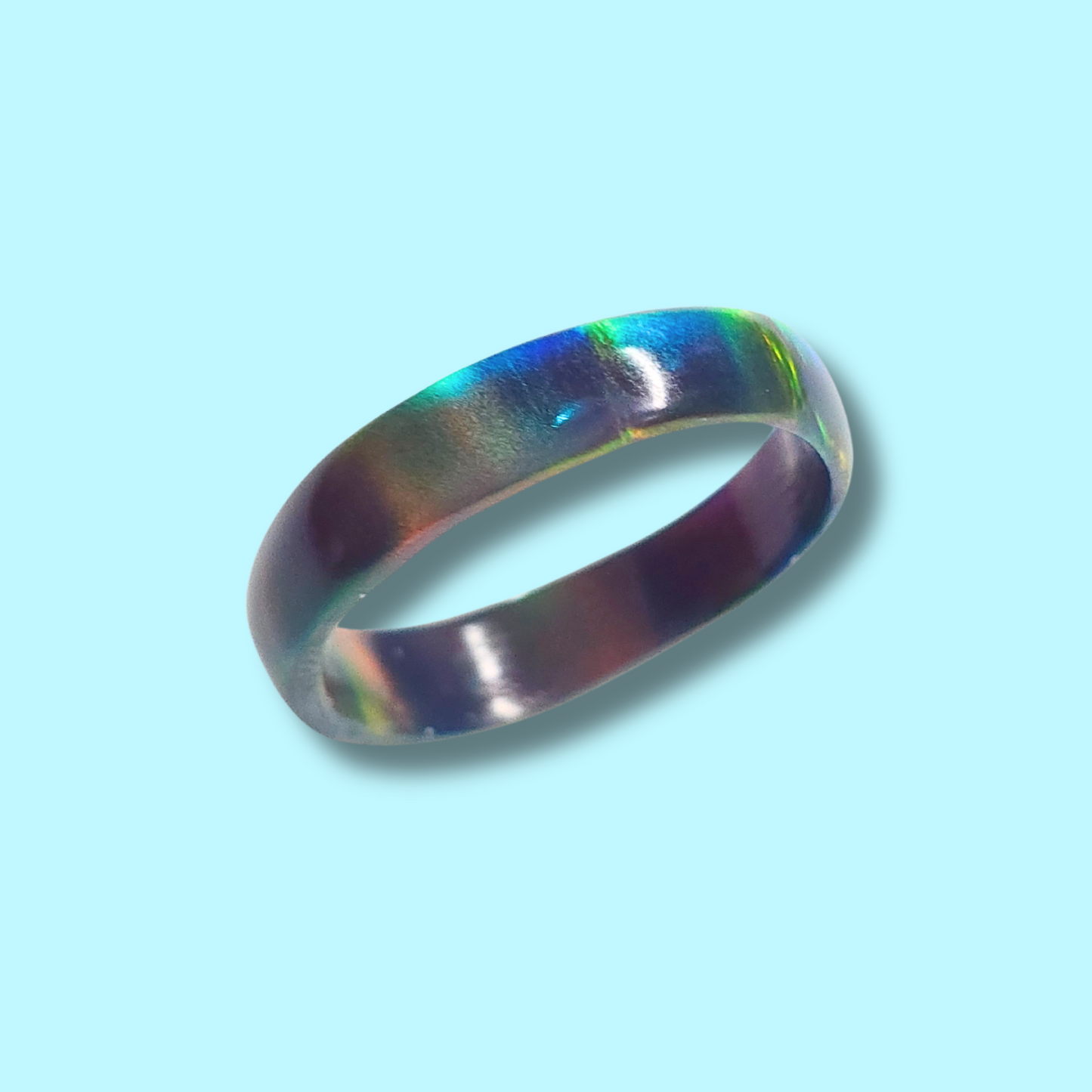 Lab Created Opal Ring