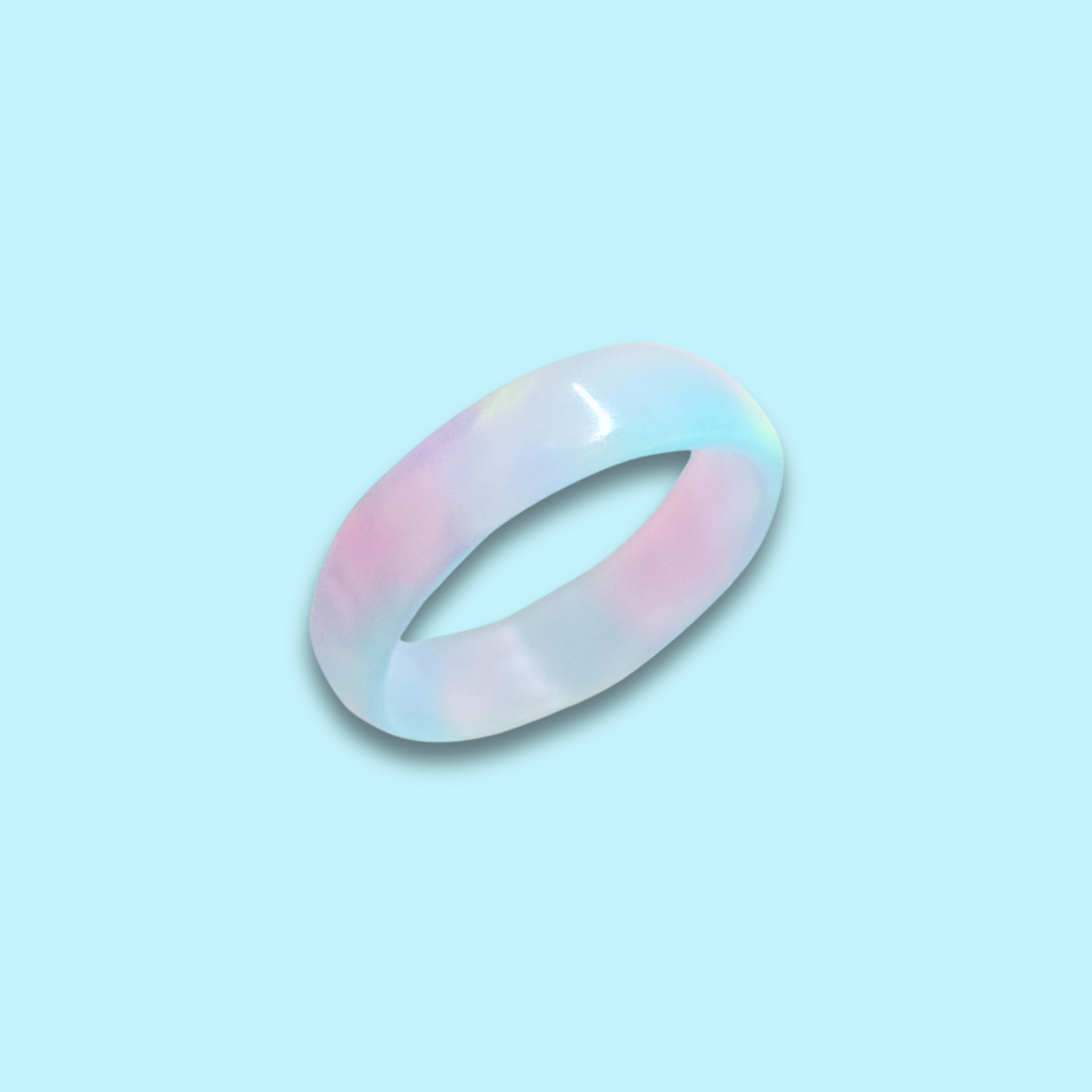 Lab Created Opal Ring