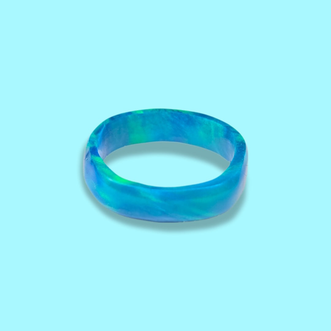 Lab Created Opal Ring