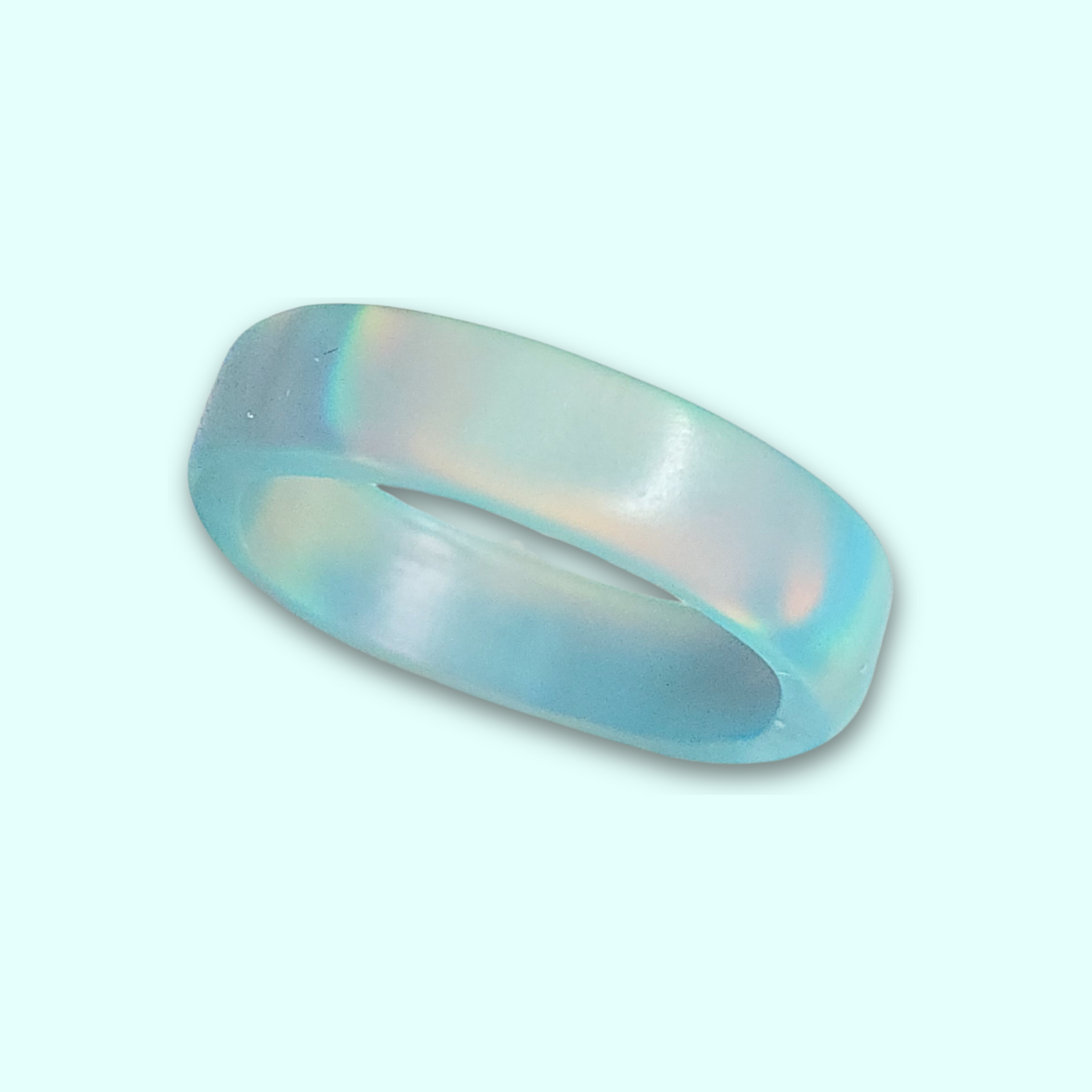 Lab Created Opal Ring