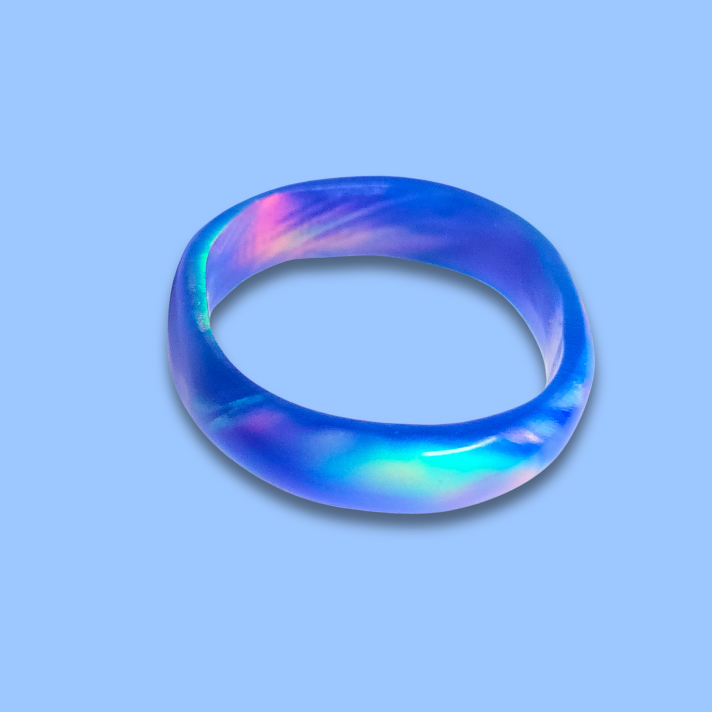 Lab Created Opal Ring