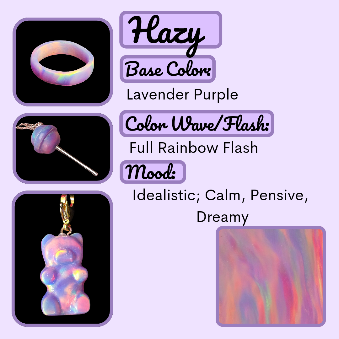 Hazy Macaron Lab-Created Opal & Crystal Stretchy Bracelet