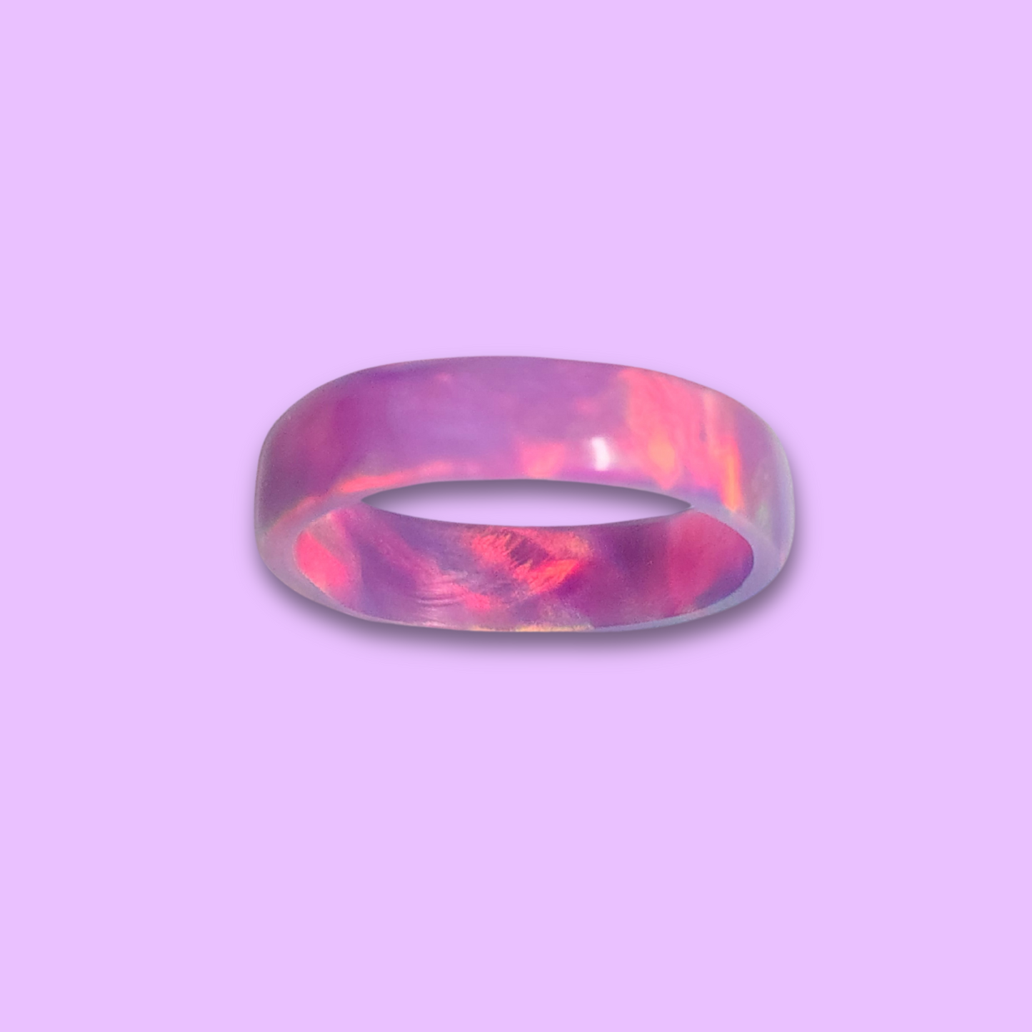 Lab Created Opal Ring