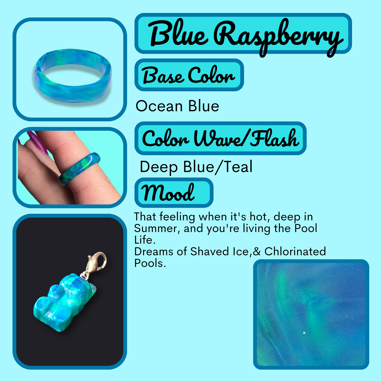 Lab Created Opal Ring