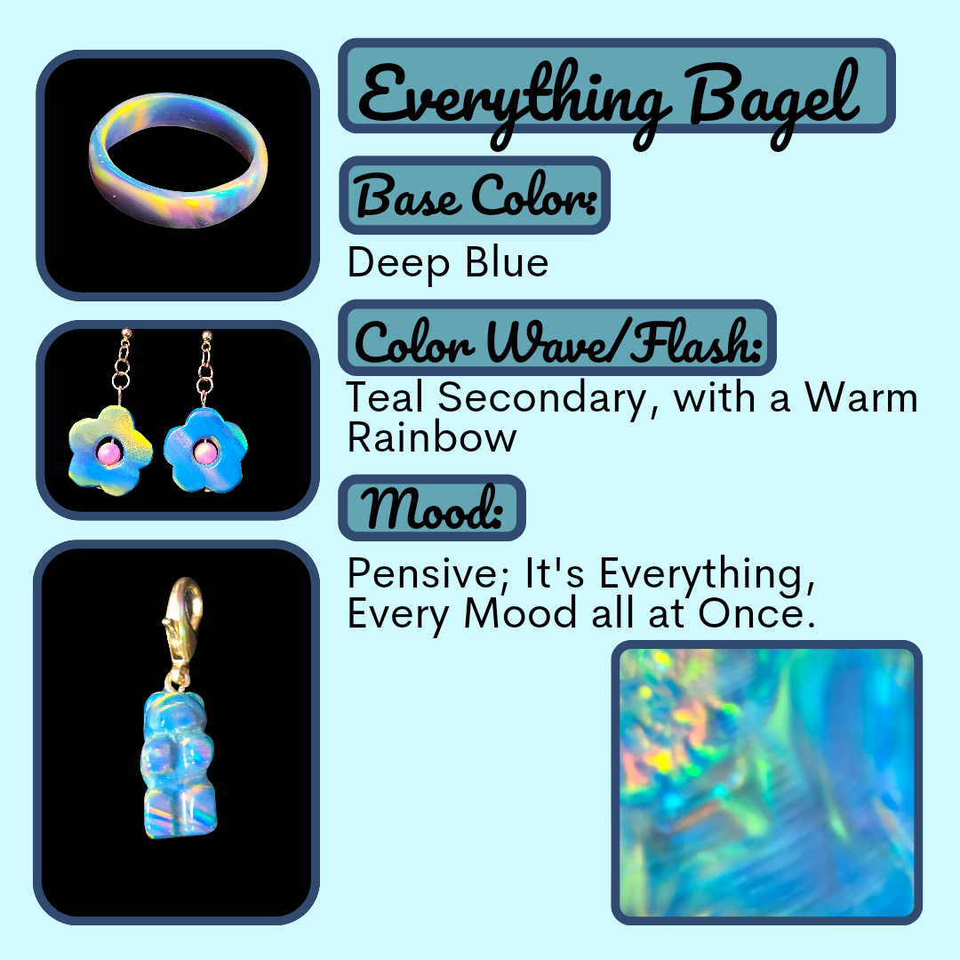 Lab Created Opal Ring
