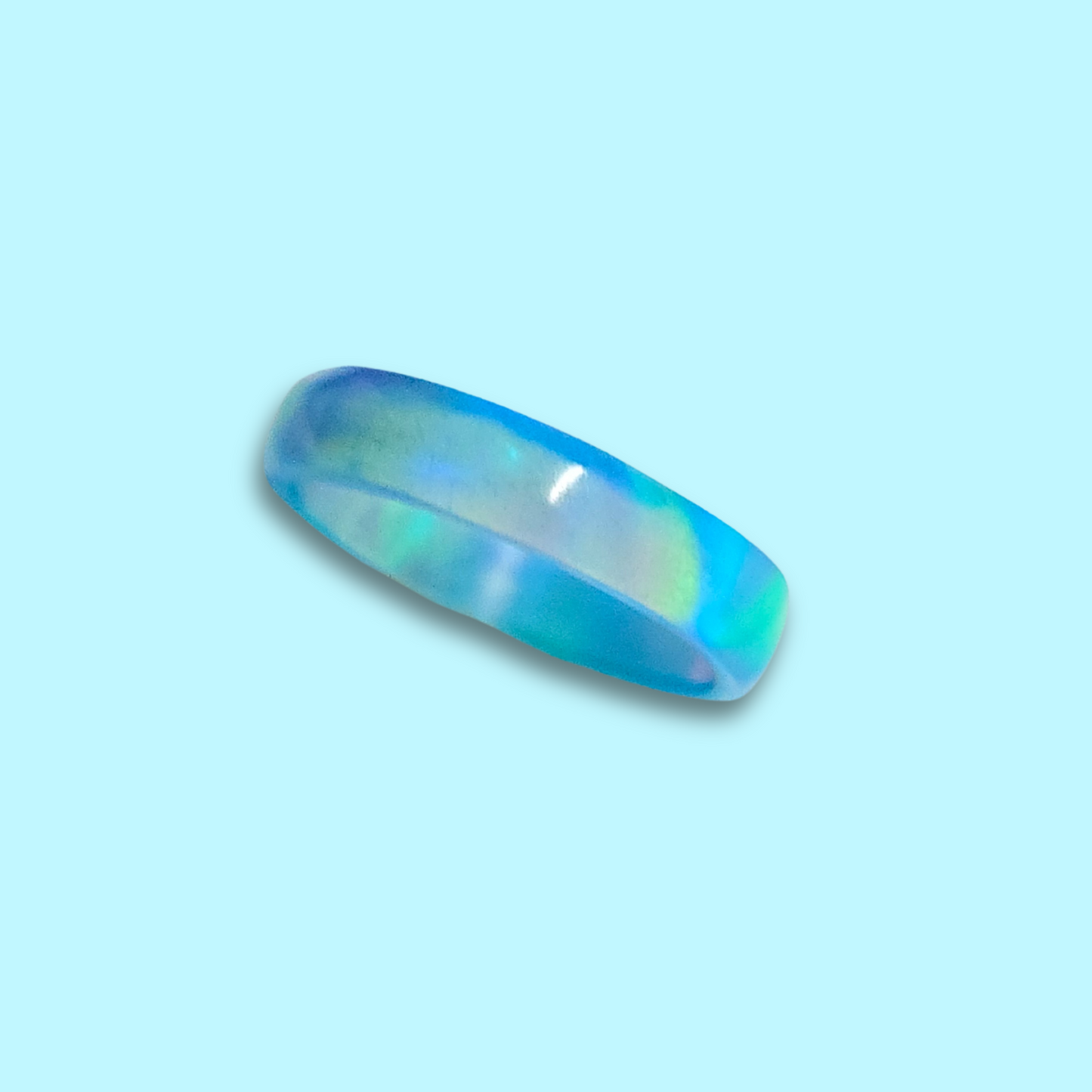 Lab Created Opal Ring
