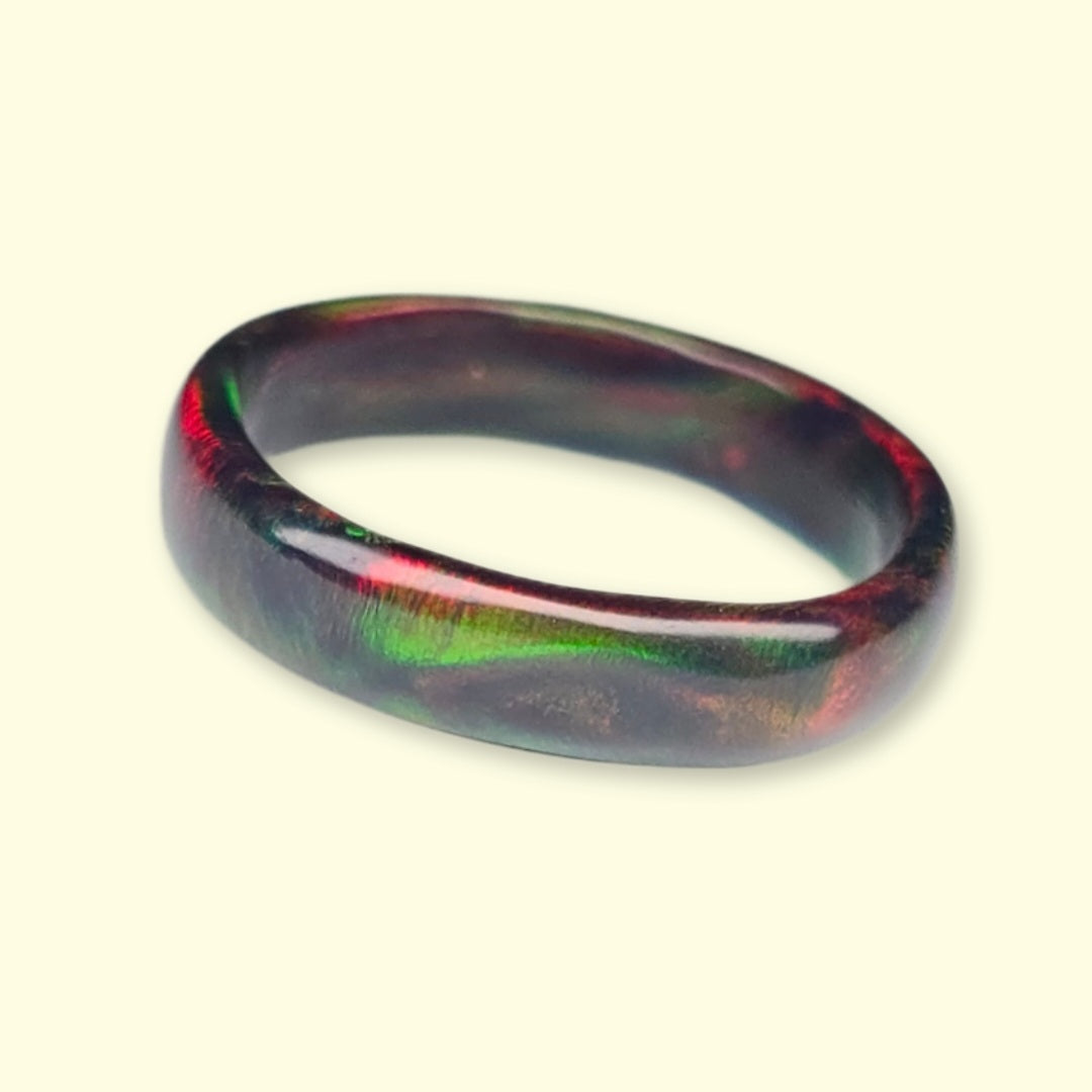 Lab Created Opal Ring