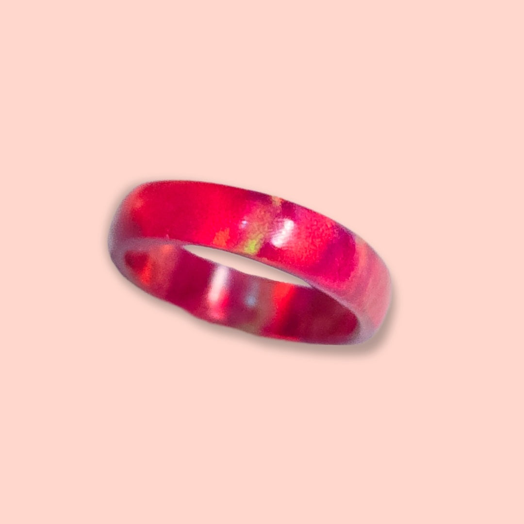 Lab Created Opal Ring