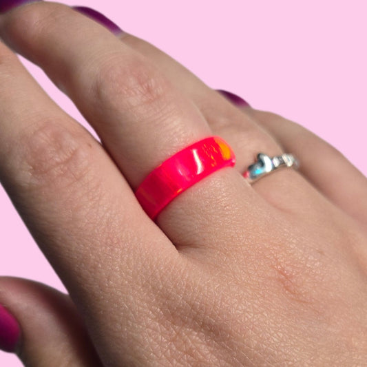 Lab Created Opal Ring