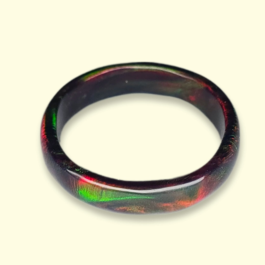 Lab Created Opal Ring