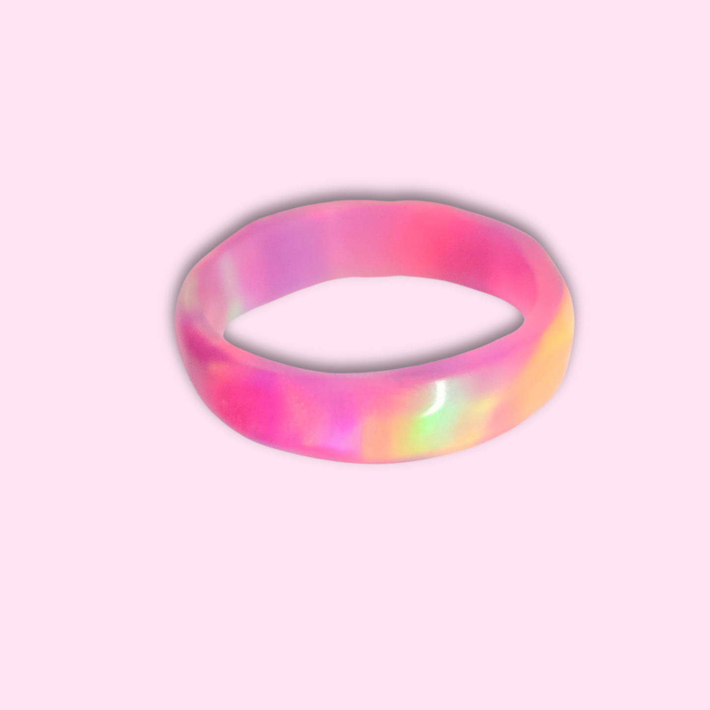 Lab Created Opal Ring