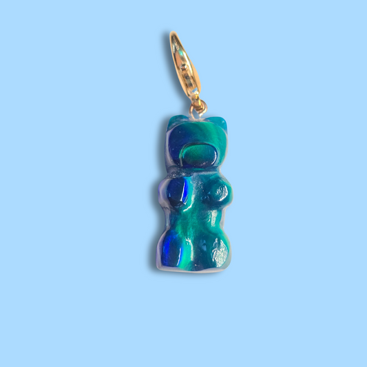 Lab Created Opal Gummy Bear Charm (Large Size)