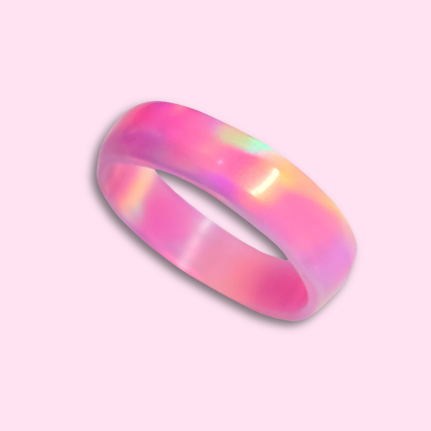 Lab Created Opal Ring