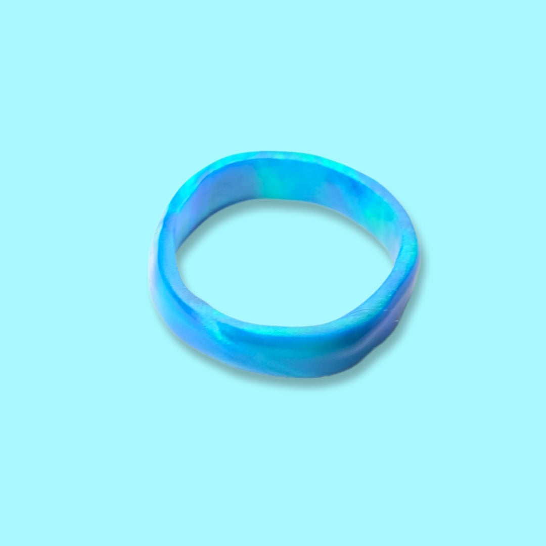 Lab Created Opal Ring