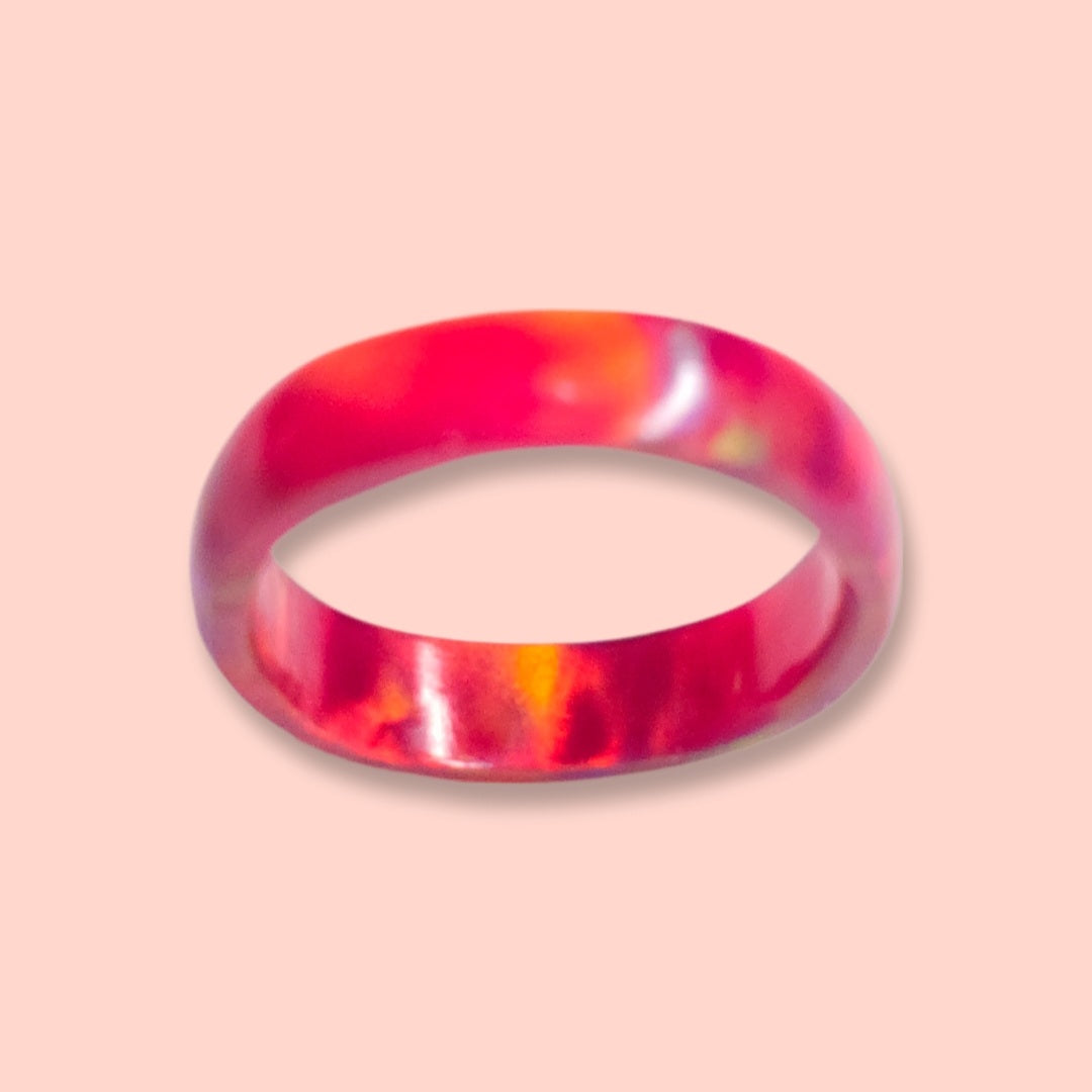 Lab Created Opal Ring