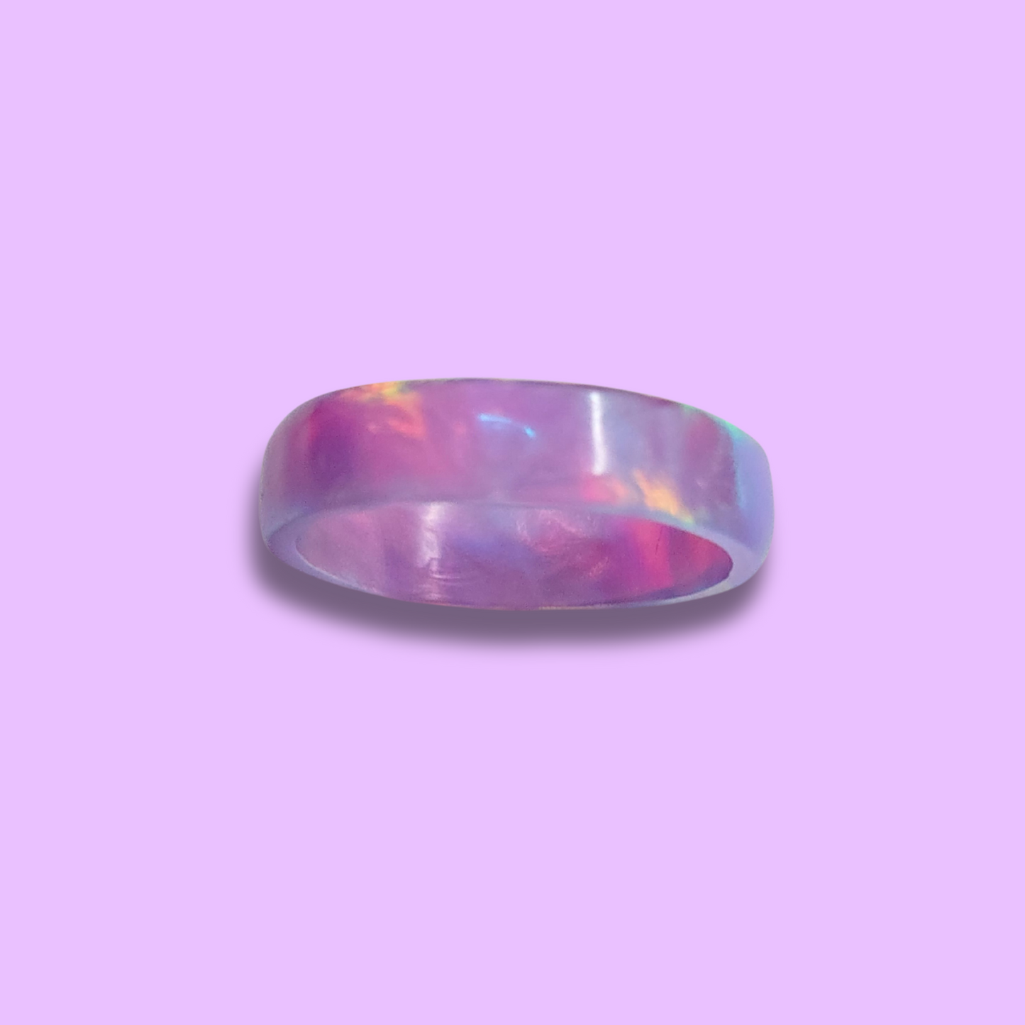 Lab Created Opal Ring