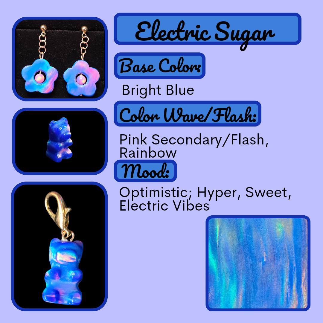 Lab Created Opal Gummy Bear Charm (Medium Size)